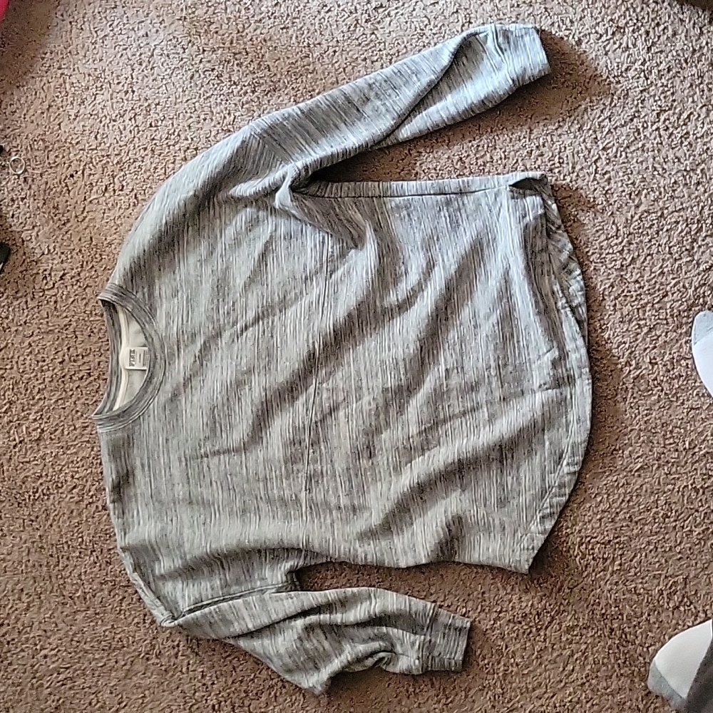 Oversized Varsity Sweat Shirt